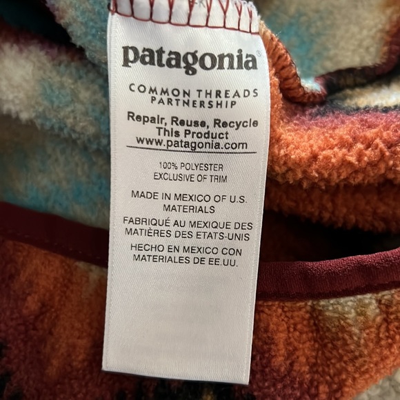 Patagonia Synchilla Aztec Print Fleece Pullover - Picture 5 of 9